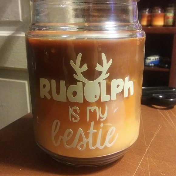 Monogrammed candles - Picture 3 of 6